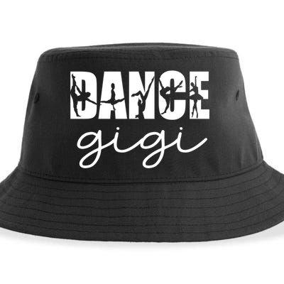 Dance Gigi Grandma Gigi Of A Dancer Dancing Gigi Gift Sustainable Bucket Hat