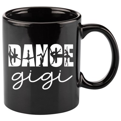 Dance Gigi Grandma Gigi Of A Dancer Dancing Gigi Gift 11oz C Handle Ceramic Mug