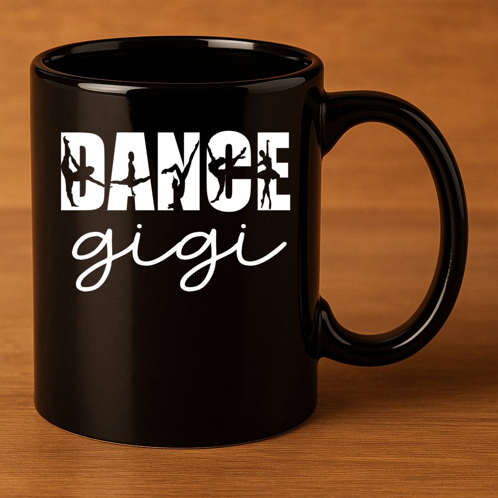 Dance Gigi Grandma Gigi Of A Dancer Dancing Gigi Gift 11oz C Handle Ceramic Mug