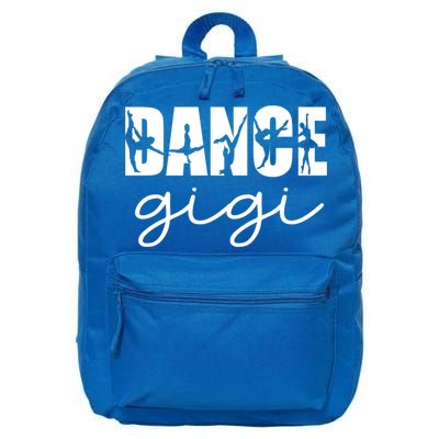 Dance Gigi Grandma Gigi Of A Dancer Dancing Gigi Gift 16 in Basic Backpack