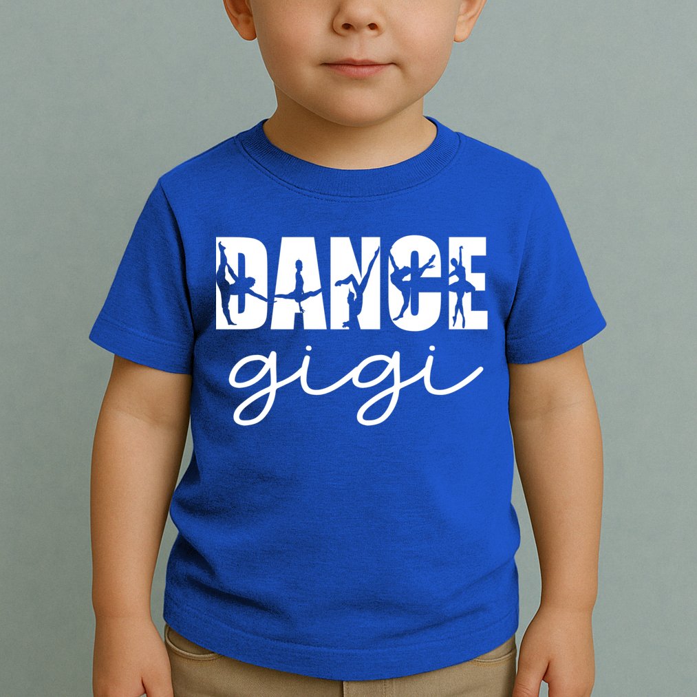 Dance Gigi Grandma Gigi Of A Dancer Dancing Gigi Gift Toddler T-Shirt