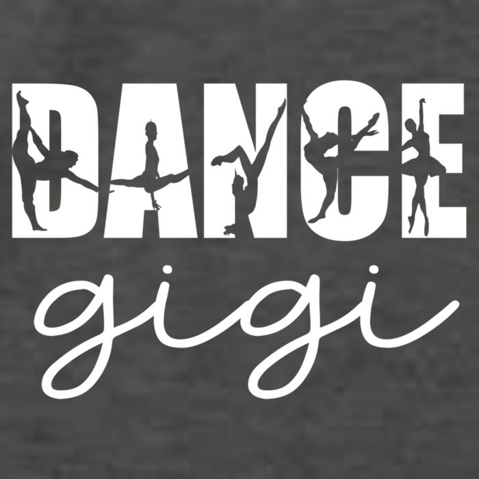 Dance Gigi Grandma Gigi Of A Dancer Dancing Gigi Gift Vector Backpack