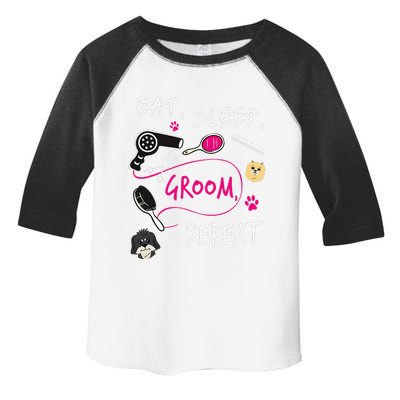 Dog Groomer Gift Funny Dog Grooming Dog Salon Toddler Fine Jersey T-Shirt