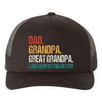 Dad Grandpa Great Grandpa Fathers Day Yupoong Adult 5-Panel Trucker Hat