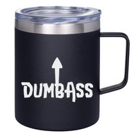 Dumbass Gag Gift Self Deprecating Dumb Ass Arrow Up 12oz Stainless Steel Coffee Mug