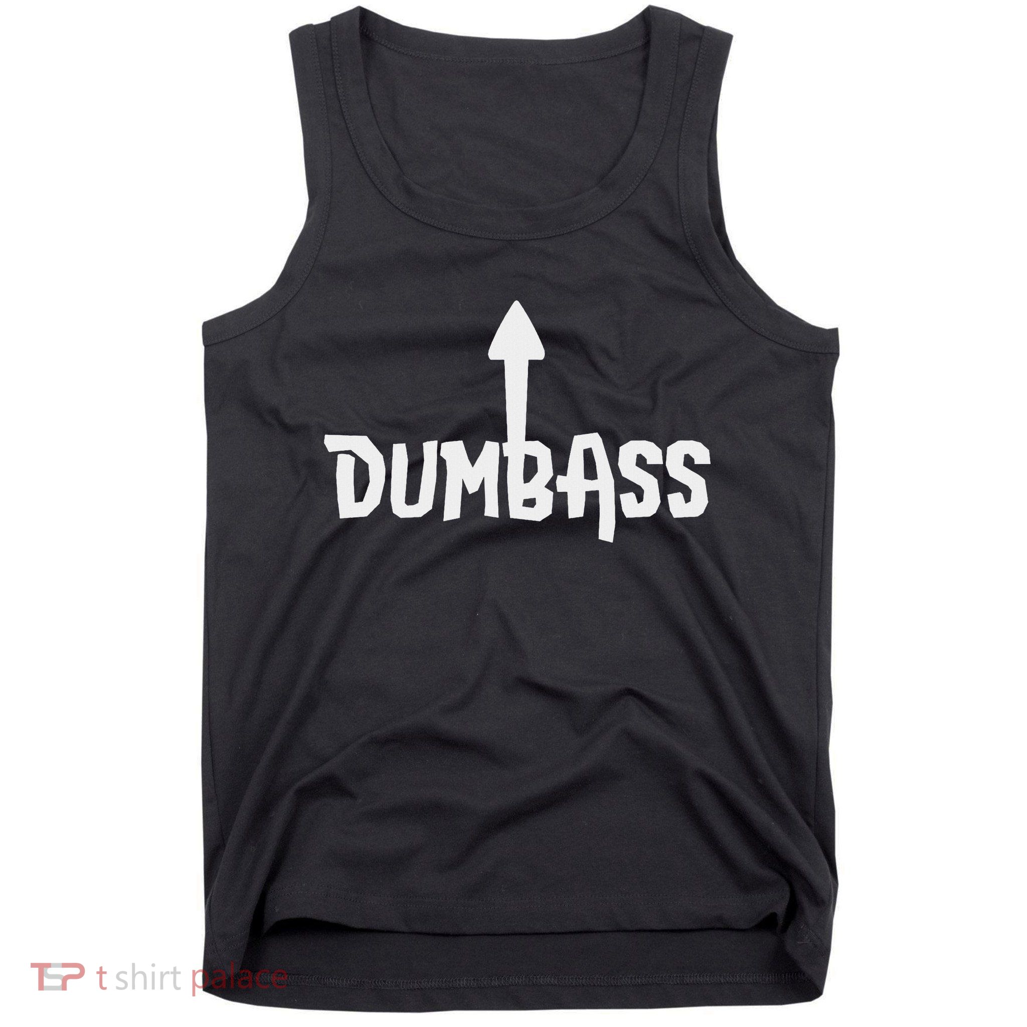 Dumbass Gag Gift Self Deprecating Dumb Ass Arrow Up Tank Top