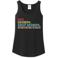 Dad Grandpa Great Grandpa I Just Keep Getting Better Ladies Essential Tank