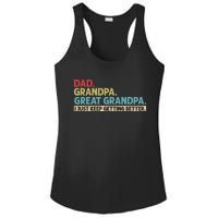 Dad Grandpa Great Grandpa I Just Keep Getting Better Ladies PosiCharge Competitor Racerback Tank