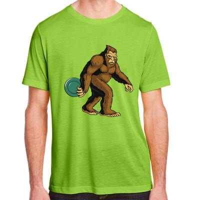 Disc Golf Gifts Bigfoot Disc Golf & WoHalloween Adult ChromaSoft Performance T-Shirt