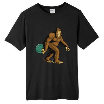 Disc Golf Gifts Bigfoot Disc Golf & WoHalloween Tall Fusion ChromaSoft Performance T-Shirt