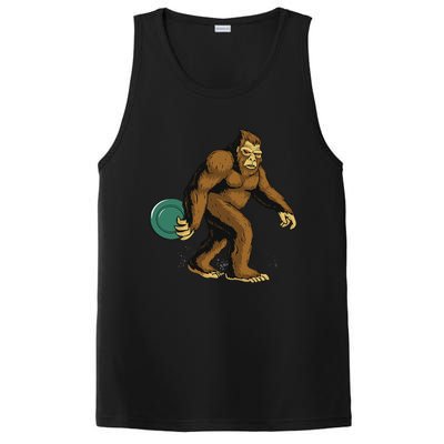 Disc Golf Gifts Bigfoot Disc Golf & WoHalloween PosiCharge Competitor Tank