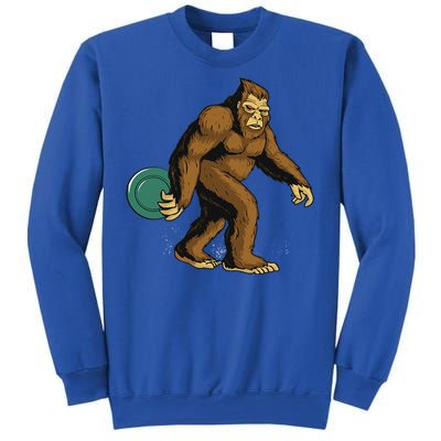 Disc Golf Gifts Bigfoot Disc Golf & WoHalloween Sweatshirt