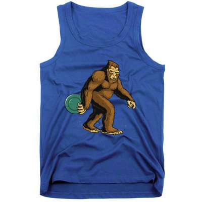 Disc Golf Gifts Bigfoot Disc Golf & WoHalloween Tank Top