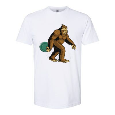 Disc Golf Gifts Bigfoot Disc Golf & WoHalloween Softstyle CVC T-Shirt