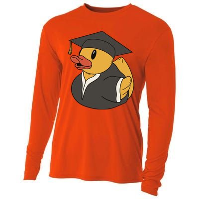 Duck Graduation Gift Cooling Performance Long Sleeve Crew