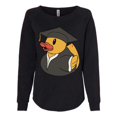 Duck Graduation Gift Womens California Wash Sweatshirt