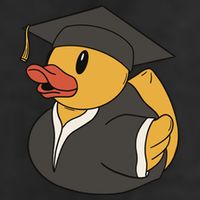 Duck Graduation Gift Trucker Hat