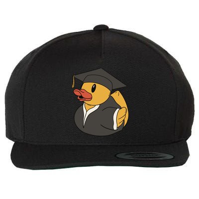 Duck Graduation Gift Wool Snapback Cap