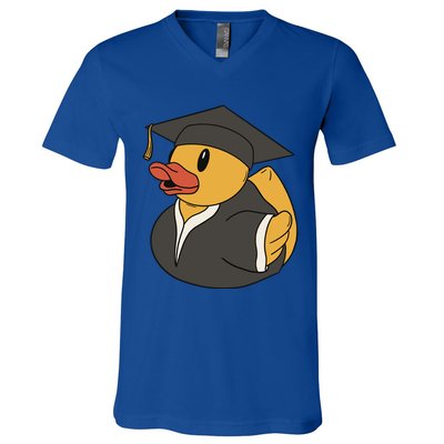 Duck Graduation Gift V-Neck T-Shirt