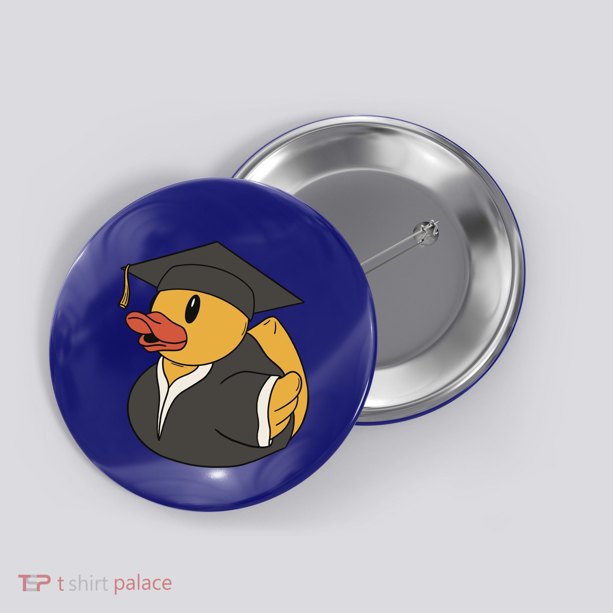 Duck Graduation Gift Button