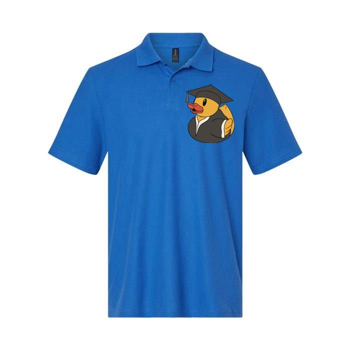 Duck Graduation Gift Softstyle Adult Sport Polo