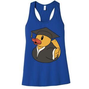 Duck Graduation Gift Women's Racerback Tank