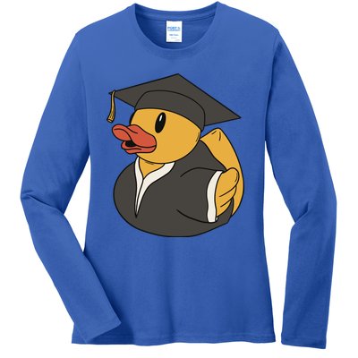 Duck Graduation Gift Ladies Long Sleeve Shirt