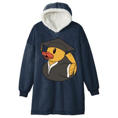 Duck Graduation Gift Hooded Wearable Blanket