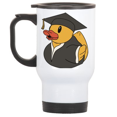 Duck Graduation Gift Stainless Steel Travel Mug