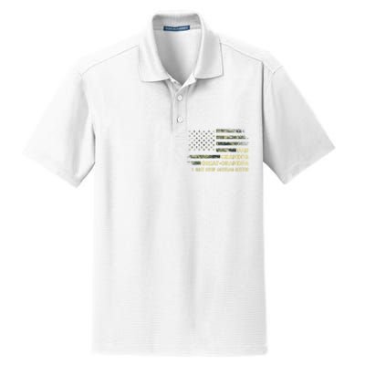 Dad Grandpa Great Grandpa Fathers Day Flag Gift Dry Zone Grid Polo