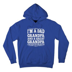 Dad Grandpa Great Grandpa Grandfather Grand Fathers Day Hoodie