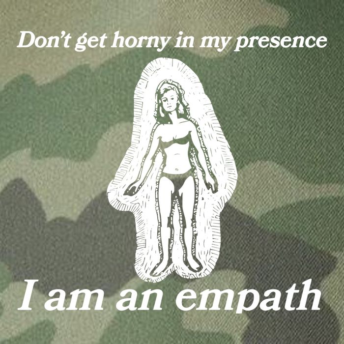 Don’T Get Horny In My Presence I Am An Empath Legacy Tie Dye Trucker Hat