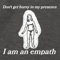Don’T Get Horny In My Presence I Am An Empath Vector Backpack