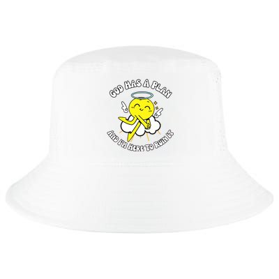 Doublecrossco God Has A Plan And IM Here To Ruin It Cool Comfort Performance Bucket Hat