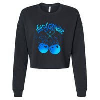 Daisy Grenade Hot T.O.P.I.C Daisy Grenade Flaming Cherries Cropped Pullover Crew