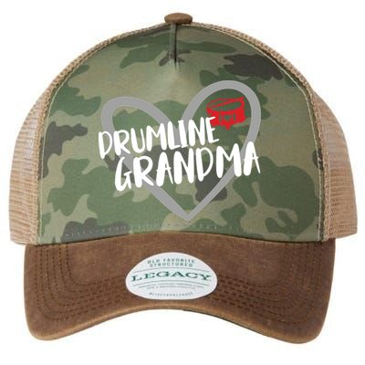 Drumline Grandma Heart Marching Band Legacy Tie Dye Trucker Hat