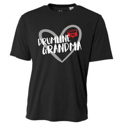 Drumline Grandma Heart Marching Band Cooling Performance Crew T-Shirt