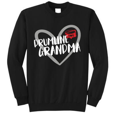 Drumline Grandma Heart Marching Band Sweatshirt