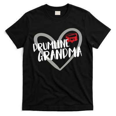Drumline Grandma Heart Marching Band T-Shirt