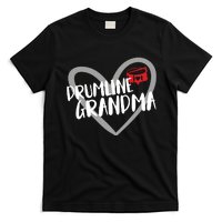 Drumline Grandma Heart Marching Band T-Shirt