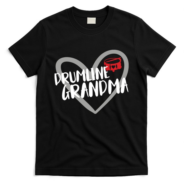 Drumline Grandma Heart Marching Band T-Shirt