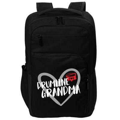 Drumline Grandma Heart Marching Band Impact Tech Backpack