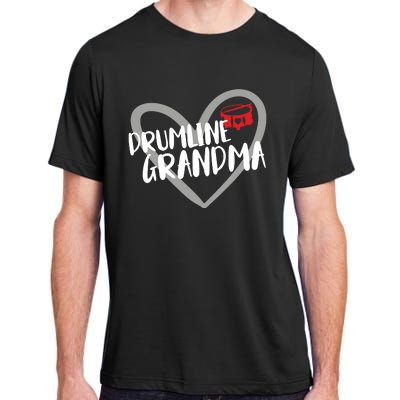 Drumline Grandma Heart Marching Band Adult ChromaSoft Performance T-Shirt