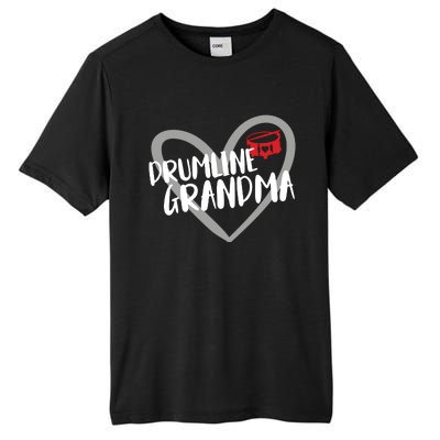 Drumline Grandma Heart Marching Band Tall Fusion ChromaSoft Performance T-Shirt