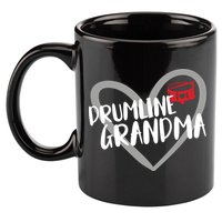 Drumline Grandma Heart Marching Band 11oz C Handle Ceramic Mug