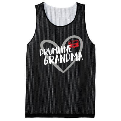 Drumline Grandma Heart Marching Band Mesh Reversible Basketball Jersey Tank