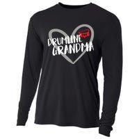 Drumline Grandma Heart Marching Band Cooling Performance Long Sleeve Crew