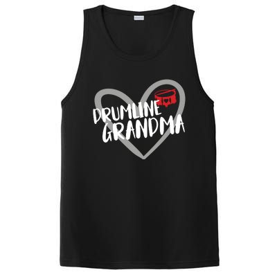 Drumline Grandma Heart Marching Band PosiCharge Competitor Tank