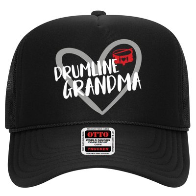 Drumline Grandma Heart Marching Band Trucker Hat