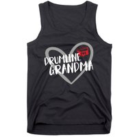 Drumline Grandma Heart Marching Band Tank Top